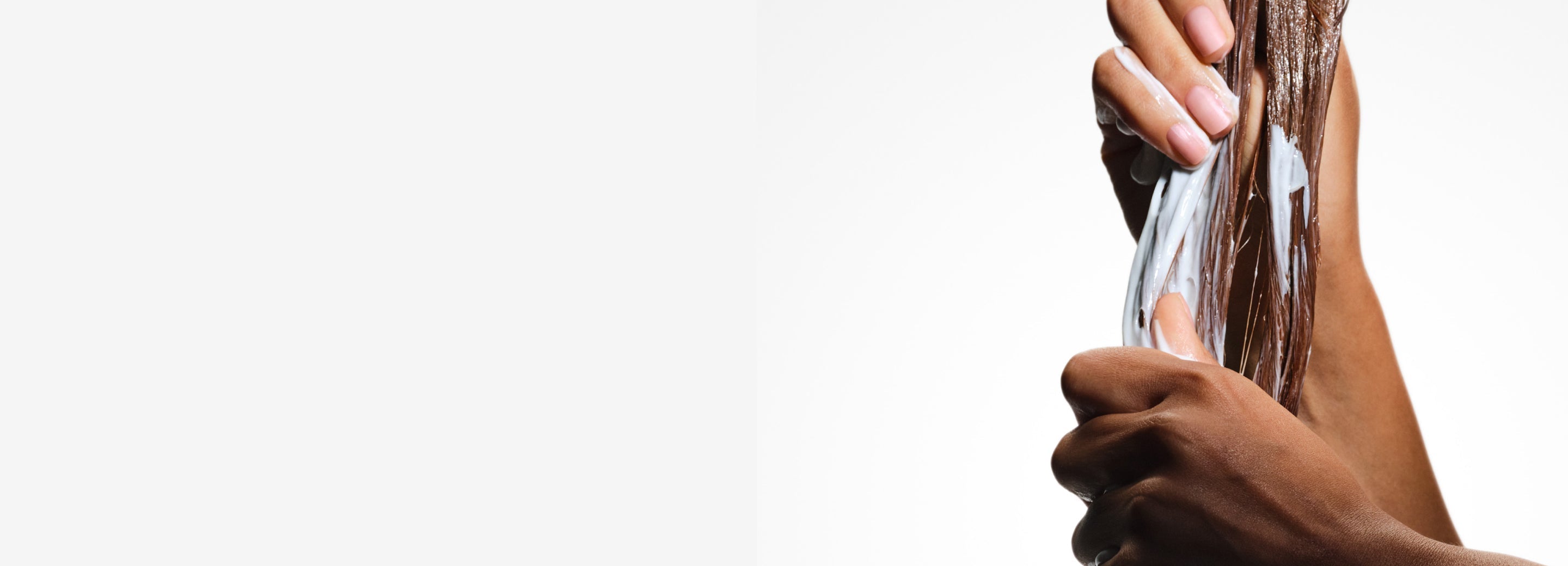 Nᴼ.5 being applied on hair