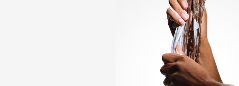 Nᴼ.5 being applied on hair