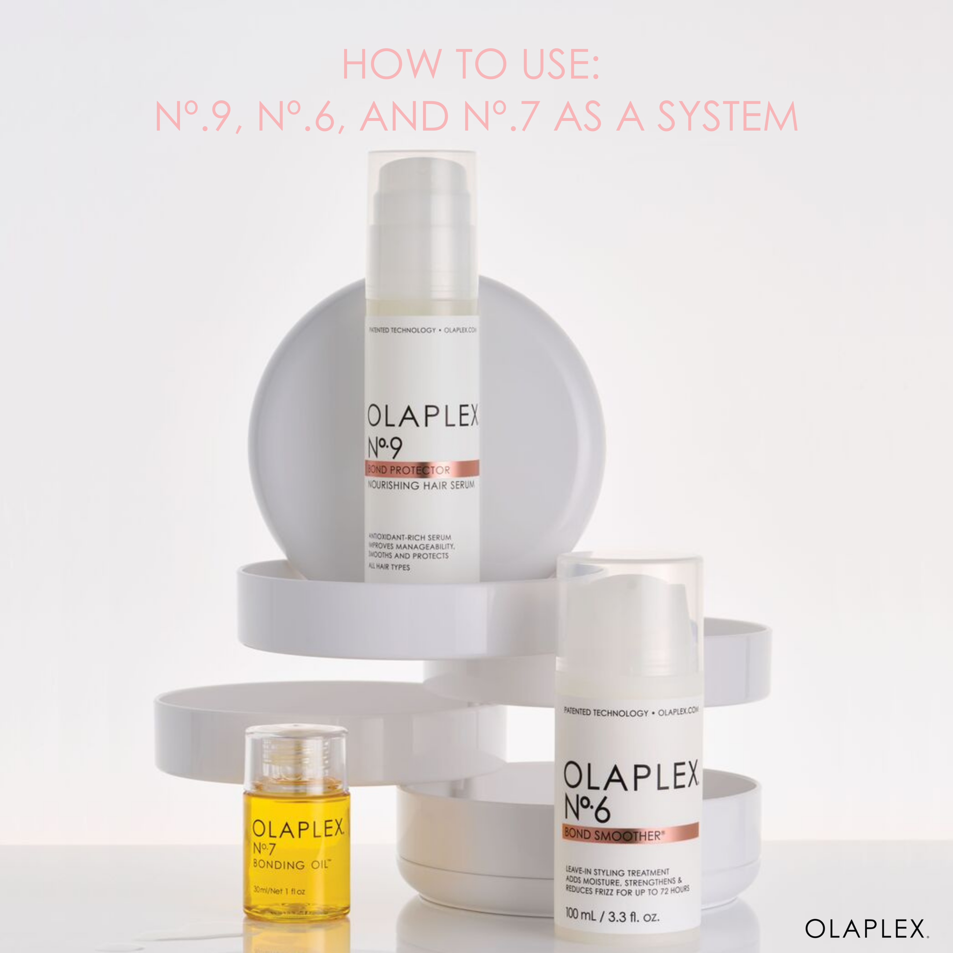 How to Use OLAPLEX Nº.9, Nº.6, and Nº.7 As A System - OLAPLEX Inc.
