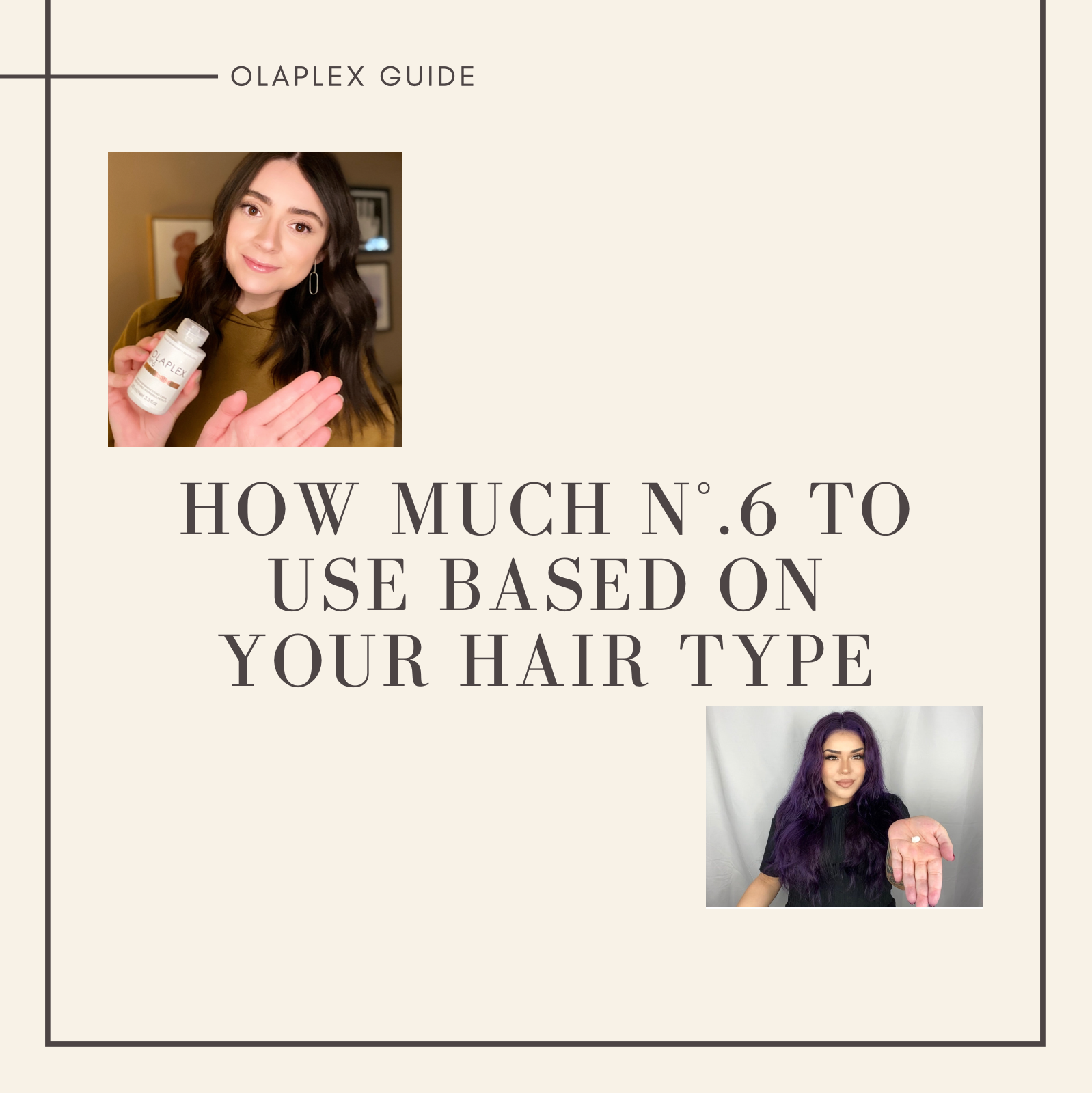 Guide: How Much N°.6 to Use Based On Your Hair Type