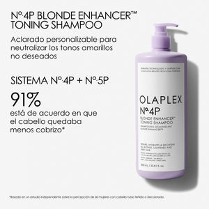 Nº.4P BLONDE ENHANCER™ TONING SHAMPOO LITRE