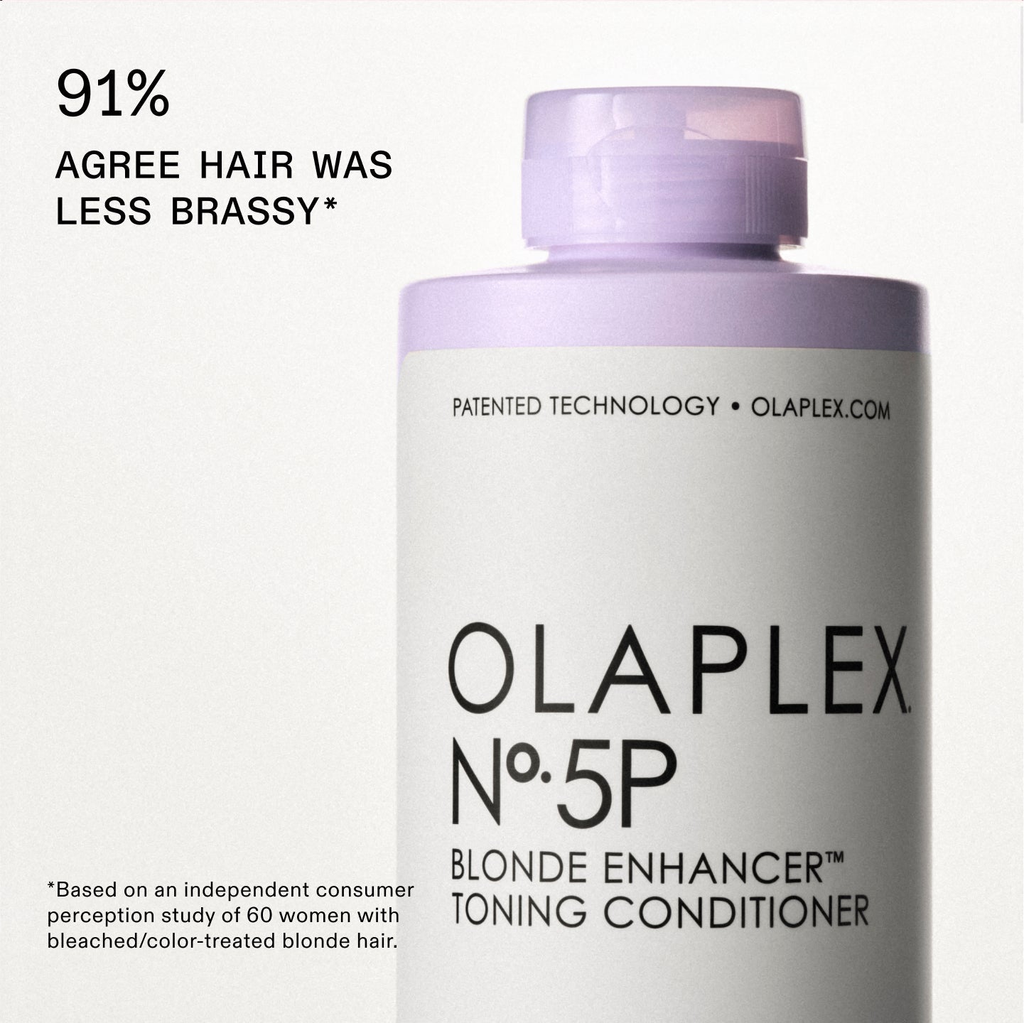 EL 91 % DE LAS USUARIAS ESTÁ DE ACUERDO EN QUE EL CABELLO QUEDABA MENOS COBRIZO*
*Basado en un estudio independiente sobre la percepción de 60 mujeres con cabello rubio teñido o decolorado. 