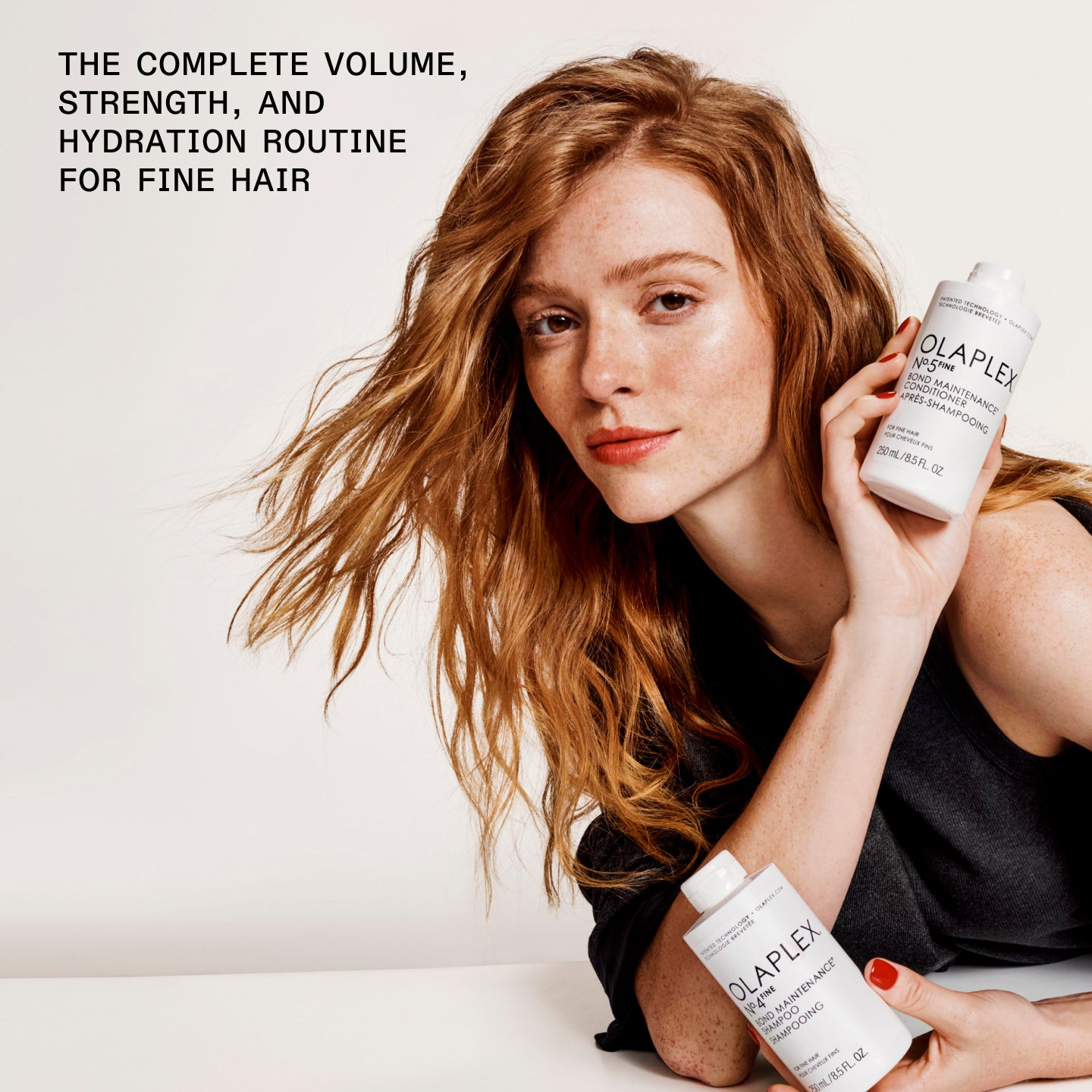 MODEL HOLDING Nº.4FINE y Nº.5FINE

LA RUTINA COMPLETA PARA VOLUMEN, FUERZA E HIDRATACIÓN DEL CABELLO FINO 